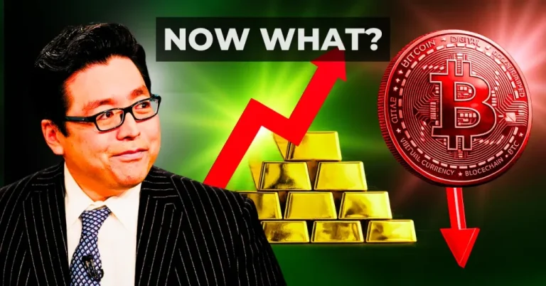 Tom Lee Explains Why Gold Is Soaring While Bitcoin Struggles