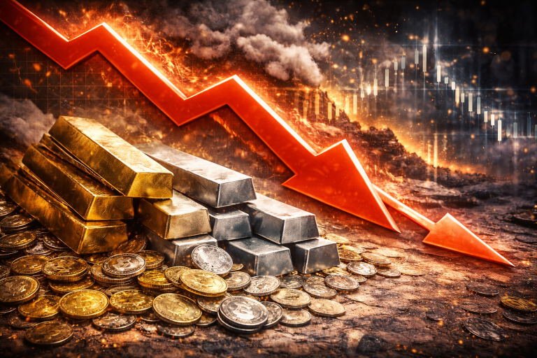 Great selloff in precious metals markets: Is diversification dead?