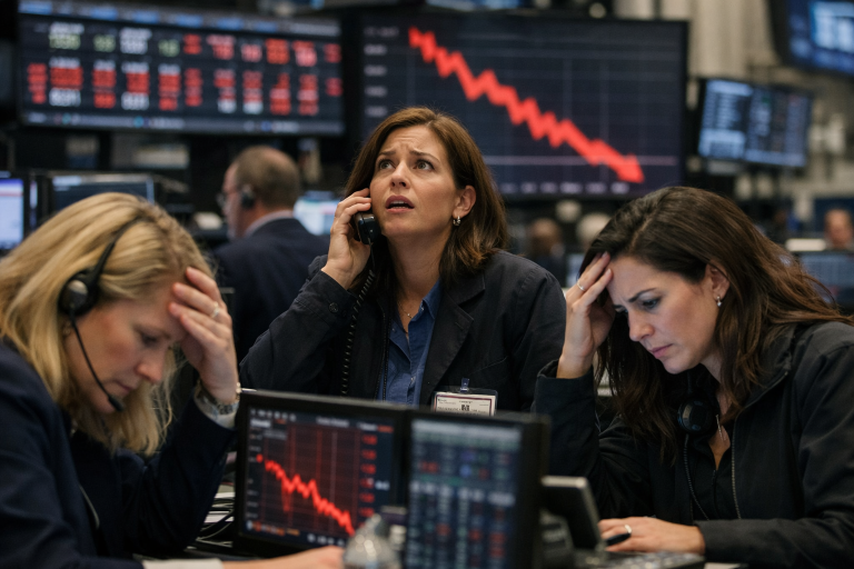 Dow falls 500 points as Fed’s hawkish shift jolts markets